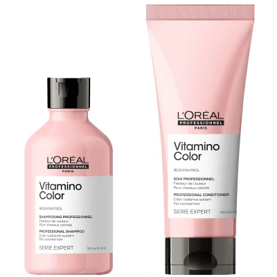 Abbildung von L&#039;Oréal Professionnel Serie Expert Vitamino Color Shampoo and Conditioner Duo