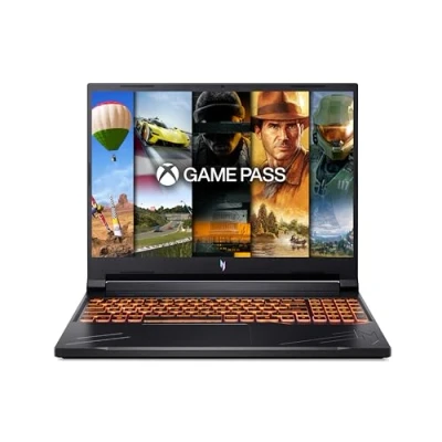 Abbildung von Acer Nitro V16 (ANV16 41 R961) Gaming Laptop 16&quot; IPS 165Hz Display AMD Ryzen 7 8845HS 16 GB RAM 1 TB SSD NVIDIA GeForce RTX 4060 Windows 11 QWERTZ Tastatur schwarz