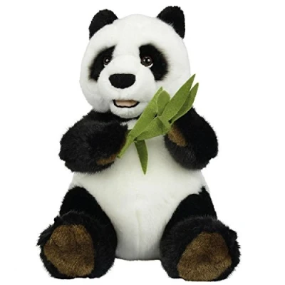 Abbildung von Simba Toys Kuscheltier Panda sitzend mit Bambus 25 cm
