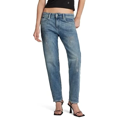 Abbildung von G Star Damen Kate Boyfriend Jeans, Blau (vintage ripped sea breeze D15264 C913 D906), 29W / 30L