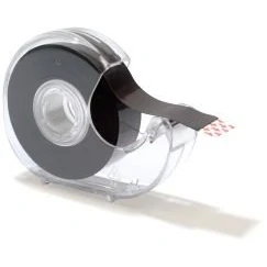 Abbildung von Magnetoplan Magnetbandabroller mit selbstklebendem Magnetband 19mm breit x 8m lang