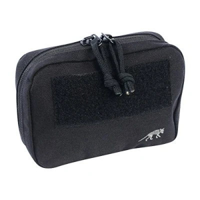 Abbildung von Tasmanian Tiger TT Admin Pouch Organisations Tasche Molle kompatibel für Rucksack, Chest Rig und Warrior Belt, Schwarz