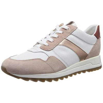 Abbildung von Geox D TABELYA Sneaker, Nude/White, 38 EU