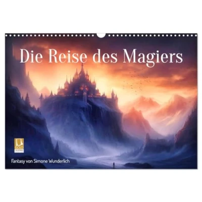 Abbildung von Die Reise des Magiers (Wandkalender 2025 DIN A3 quer), CALVENDO Monatskalender
