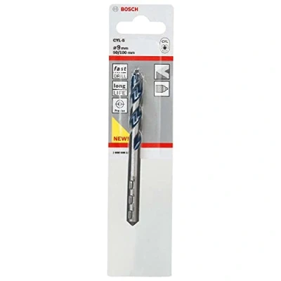 Abbildung von Bosch Professional 1x CYL 5 Betonbohrer (für Beton, Ø 9 x 100 mm, Robust Line, Zubehör Schlagbohrmaschine)