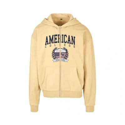 Abbildung von American College USA Unisex Sweat A Capuche Zip Enfant Kapuzenpullover, Beige,