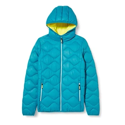 Abbildung von CMP Kinderjacke mit fester Kapuze, See, 140