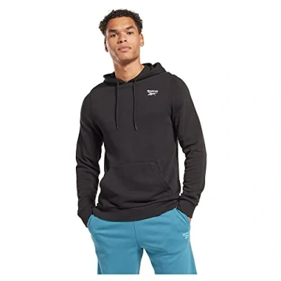 Abbildung von Reebok Identity French LOGO Kapuzenpullover, Herren, Größe: Small, Black