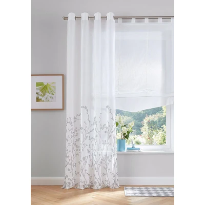 Abbildung von my home Raffrollo &quot;Yalinga&quot;, mit Schlaufen, Transparent, Polyester