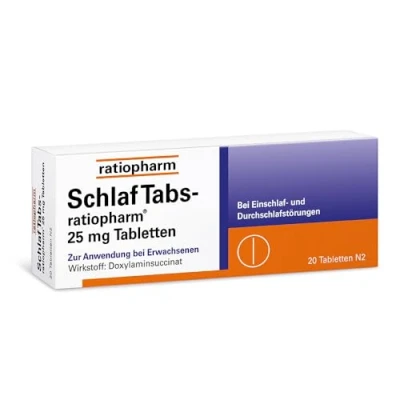 Abbildung von SchlafTabs ratiopharm 25 mg 20 St