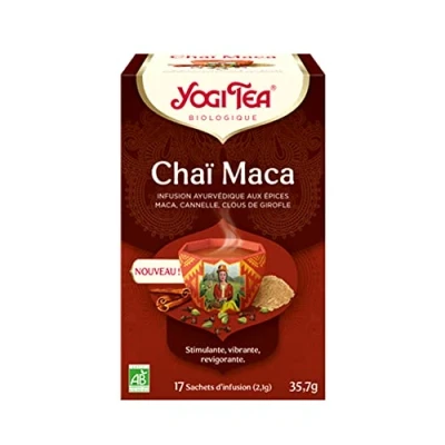 Abbildung von Yogi Tea Chaï Maca Bio 17 Beutel