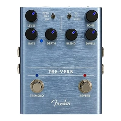 Abbildung von Fender Tre Verb, Effektpedal für Gitarre, Digitales Reverb/Tremolo