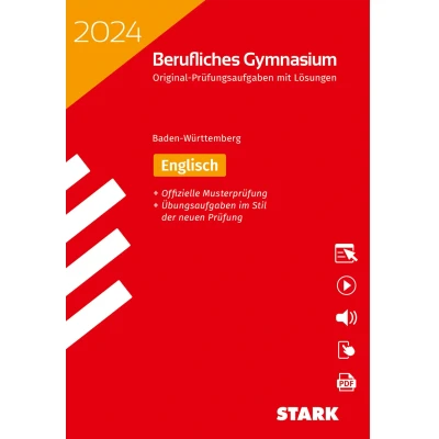 Abbildung von STARK Abiturprüfung Berufliches Gymnasium 2024 Englisch BaWü (Abitur Prüfungen)