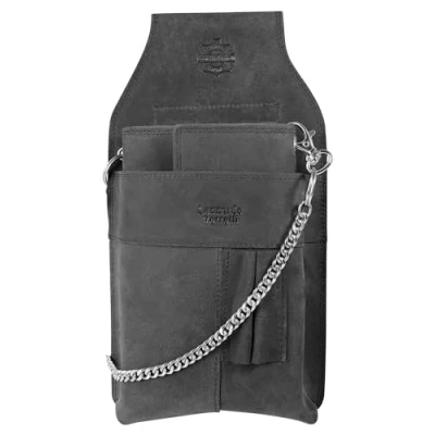 Abbildung von LEONARDO VERRELLI Kellnerbörse LV0054 aus Echtleder, mit Kellnertasche und Gürtelschlaufe (2 tlg., inkl. Kellnertasche)