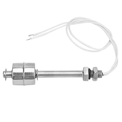 Abbildung von Flüssigkeitsstandssensor,0 220 V Edelstahl Flüssigkeitsstandssensor Schwimmerschalter für Pool Kann 100mm