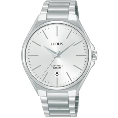 Abbildung von Lorus Herren Analog Quarz Uhr mit Edelstahl Armband RS949DX9