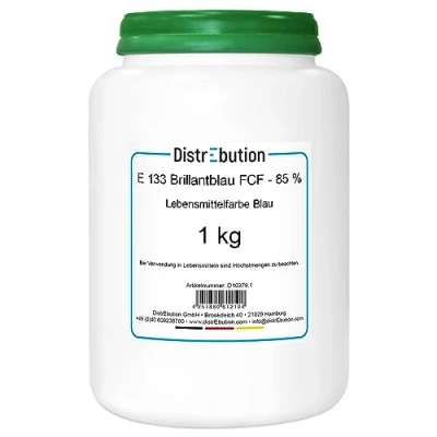 Abbildung von Lebensmittelfarbe Blau hochkonzentriert Pulver 1kg wasserlöslich E133