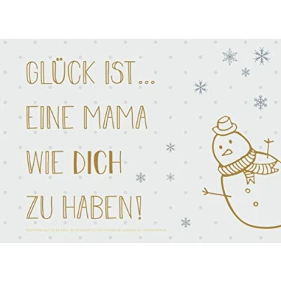 Abbildung von Adventskalender für die Mama, Gutscheinbuch mit 24 Gutscheinen als Geschenk zum Selbstausfüllen, Glück ist… eine Mama wie dich zu haben: Buch Kalender ... Geschenkidee jede Mutter Advent