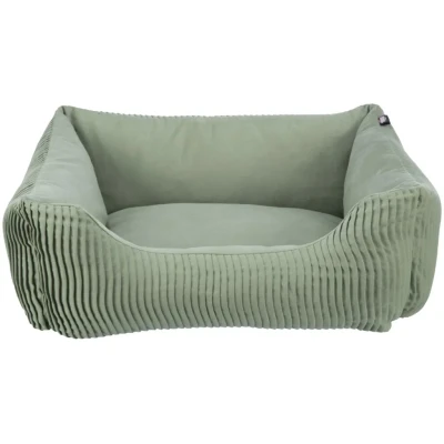 Abbildung von Bett Marley, eckig 100 x 70 cm / Salbei