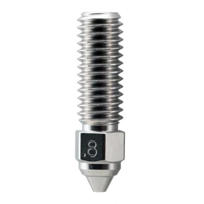 Abbildung von Micro Swiss Brass Plated Wear Resistant Nozzle for Creality K1, K1 Max, CR M4 0.8mm
