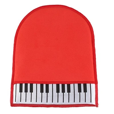 Abbildung von Futheda Piano Reinigung Wartung Musikinstrument Teile reinigen Handschuh Duster Reinigungstuch rot
