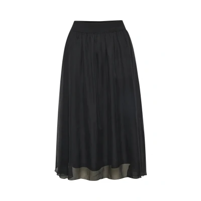 Abbildung von Saint Tropez Coral Alinienrock, Damen, Größe: XS, Black