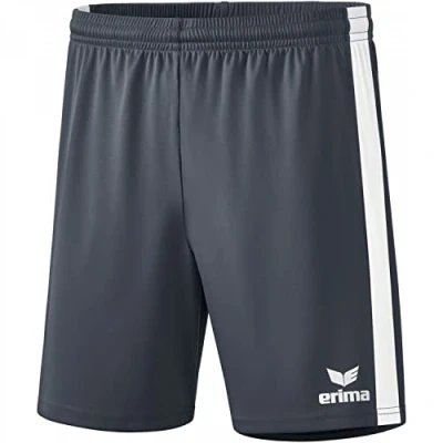 Abbildung von Erima Fussball Retro STAR kurze Sporthose, Herren, Größe: Large, Grau/weiss
