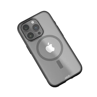 Abbildung von &quot;Mous für iPhone 15 Pro Max Hülle, MagSafe kompatibel, Clear Clarity 2.0, schützende Kratzfest, kristallklares und schlankes Design, stoßfeste Handyhülle v2
