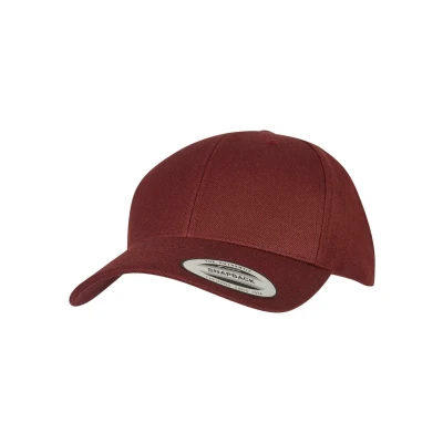 Abbildung von Flexfit Premium Curved Cap, Größe: One Size, Maroon