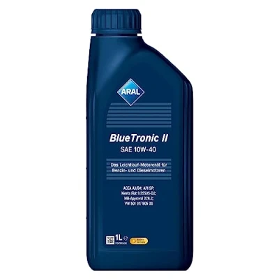 Abbildung von Aral Bluetronic II 10W 40 1l Motoröl 15F46E VOLKSWAGEN: TRANSPORTER 4 Bus, Golf Schrägheck, FIAT: Ducato LANCIA: Lybra Kombi