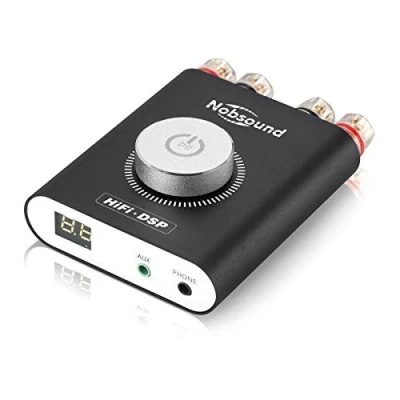 Abbildung von Nobsound NS 20G Mini Digitaler Endstufe Bluetooth Hifi Stereo Verstärker 100W+100W mit Netzteil (Schwarz)
