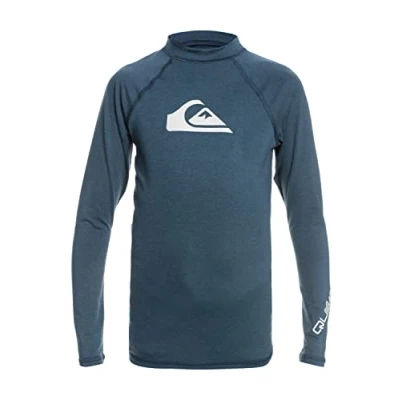 Abbildung von Quiksilver ALL TIME Youth Surfshirt für Kinder, Größe: 152, Navy blazer heather