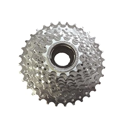 Abbildung von Freilaufzahnkranz 8 Fach Sunrace MFE60 13 32Z Chrom