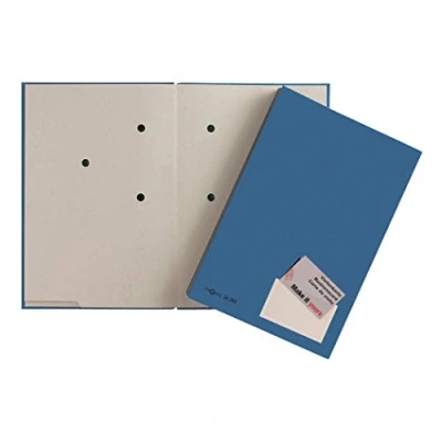 Abbildung von Pagna Unterschriftsmappe blau, 20 teilig, mit Color Einband und dehnbarem Rücken