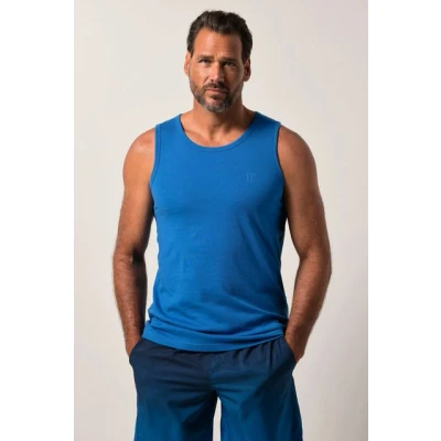 Abbildung von JP1880 TANK ÄRMELLOS Rundhals Unterhemd/shirt, Herren, Größe: 4XL, Royal blue