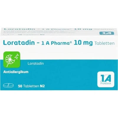 Abbildung von Loratadin 1 A Pharma Tabletten 50 St