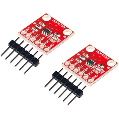 Abbildung von TECNOIOT 2 stücke CJMCU MCP4725 I2C DAC Modul Entwicklungsboard Entsperren Sie die 12 Bit Auflösung