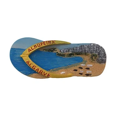 Abbildung von 3D Kühlschrankmagnet, Portugal, Algarve, Albufeira, Touristensouvenirs, Kunstharz, Magnetaufkleber, Heim und Küchendekoration aus China