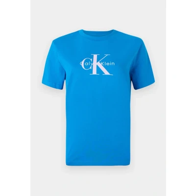 Abbildung von Calvin Klein Tshirt print, Damen, Größe: XXS, Blue