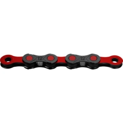 Abbildung von Grandinė KMC DLC12 BlackRed 12 speed 126 links Waxed
