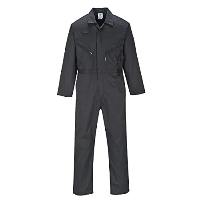 Abbildung von Portwest Overall Liverpool, Größe: M, Farbe: Schwarz, C813BKRM