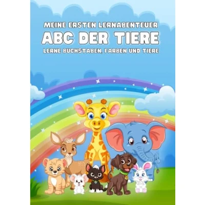 Abbildung von Meine ersten Lernabenteuer: ABC der Tiere: Lerne Buchstaben, Farben und Tiere Ein kreatives Malbuch für Kinder ab 3 Jahren