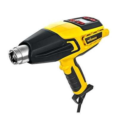 Abbildung von WAGNER Heißluftpistole FURNO 750 Max.630C, 2000 W, Ergonomischer Handgriff inkl. Abstrahl , Reflektor Zentrier Breitstrahldüse, Farbschaber und LCD Anzeige