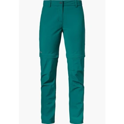 Abbildung von Schöffel ZIP OFF Outdoorhose, Damen, Größe: 34, Grün