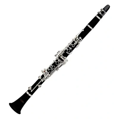 Abbildung von Classic Cantabile Bb Klarinette CLK 10 aus ABS Kunststoff, boehmisch, 17 Klappen, 5 Ringe, Mechanik versilbert, ideales Schülerinstrument