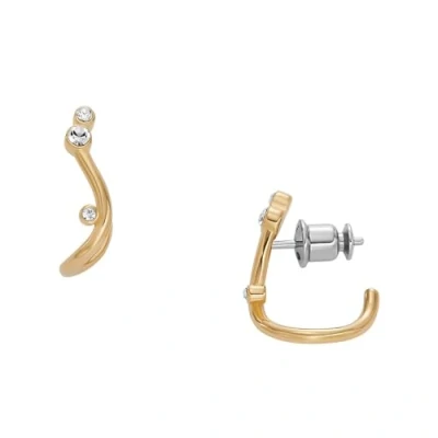 Abbildung von Skagen SKJ1760710 Ohrringe goldcoloured, Damen, Größe: One Size, Gold coloured
