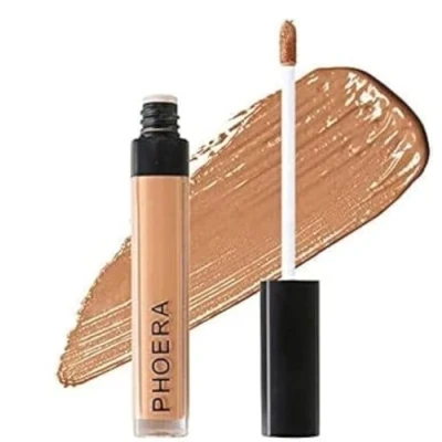 Abbildung von Phoera Full Coverage Concealer, hochpigmentiertes für dunkle Ringe unter den Augen, Make up Creme, Feuchtigkeitscreme, hilft, überschüssiges Öl zu kontrollieren 20 g (1 Stück) 106 Kastanie