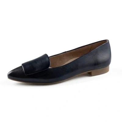 Abbildung von Paul Green Damen, Frauen Klassische Ballerinas,Ballett Schuhe,Ballet Flats,Ausgehschuhe,Abendschuhe,Slip ons,Ballerinen,Blau (JA),37 EU / 4 UK