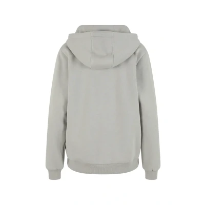 Abbildung von Urban Classics Fluffy Kapuzenpullover, Damen, Größe: 3XL, Lightasphalt