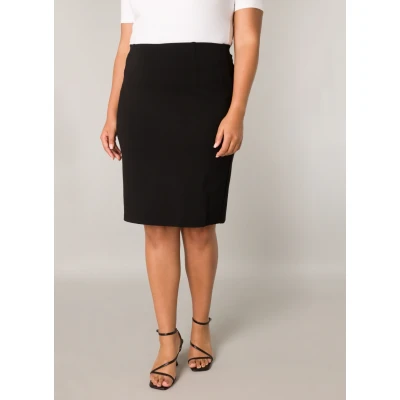Abbildung von Base Level Curvy Bleistiftrock, mit Formgebenden Nähten